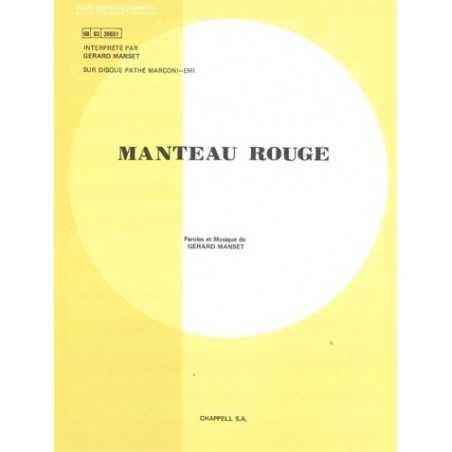 MANTEAU ROUGE