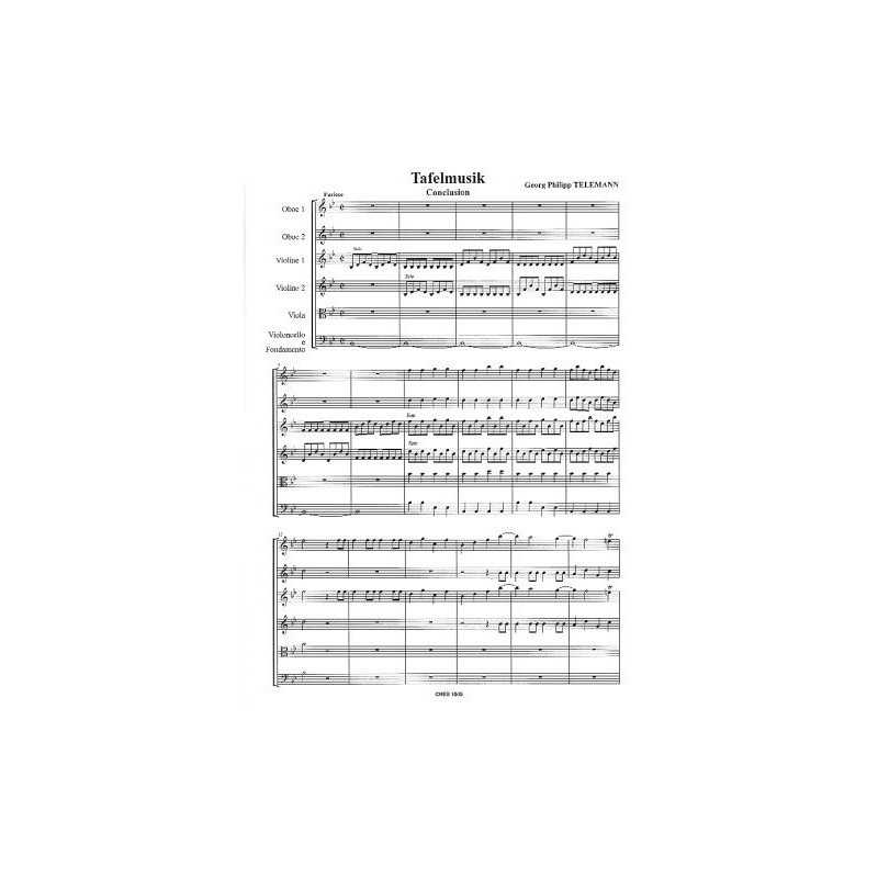 Tafelmusik - Musique de table - 3ème production