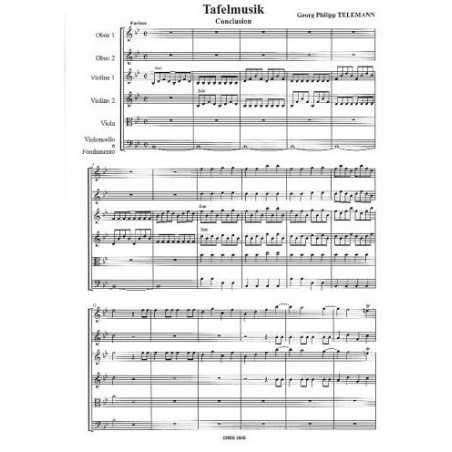Tafelmusik - Musique de table - 3ème production