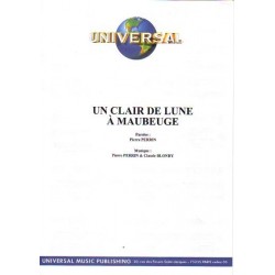 Sheet music UN CLAIR DE LUNE À MAUBEUGE BOURVIL PDF