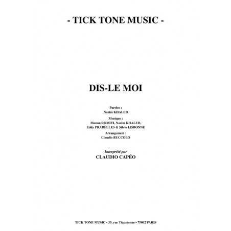 DIS-LE MOI