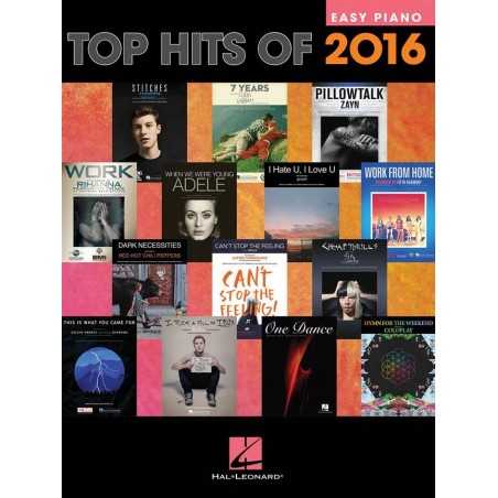 TOP HITS OF 2016 (EASY PIANO)