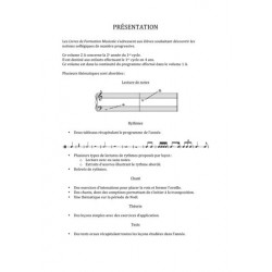 Editions Tommy DESCAMPS LIVRE DE FORMATION MUSICALE VOLUME 2A