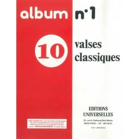 ALBUM N°1 – 10 VALSES CLASSIQUES