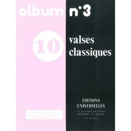 ALBUM N°3 – 10 VALSES CLASSIQUES