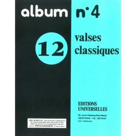 ALBUM N°4 – 12 VALSES CLASSIQUES