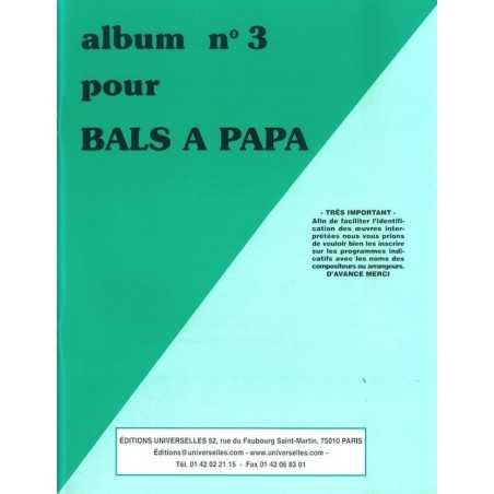 ALBUM POUR BALS À PAPA N°3