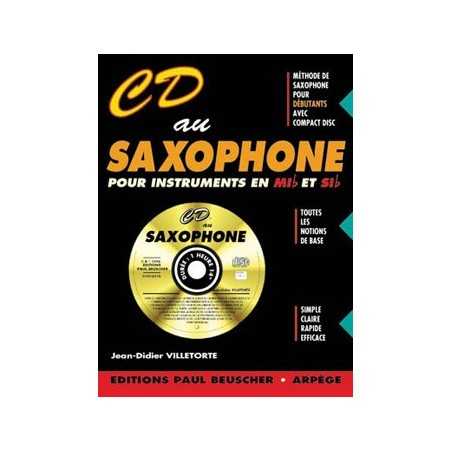 CD AU SAXOPHONE (+ CD)