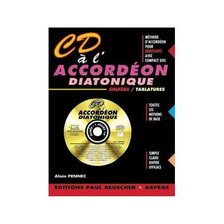 CD A L'ACCORDEON DIATONIQUE (+ CD)