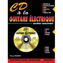 CD A LA GUITARE ELECTRIQUE (+ CD)
