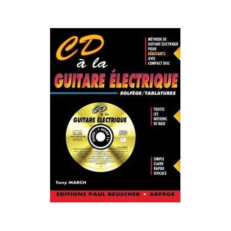 CD A LA GUITARE ELECTRIQUE (+ CD)