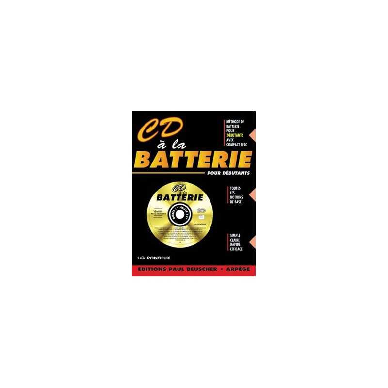 CD A LA BATTERIE (+ CD)