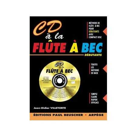 CD A LA FLUTE A BEC (+ CD)