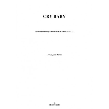 CRY BABY