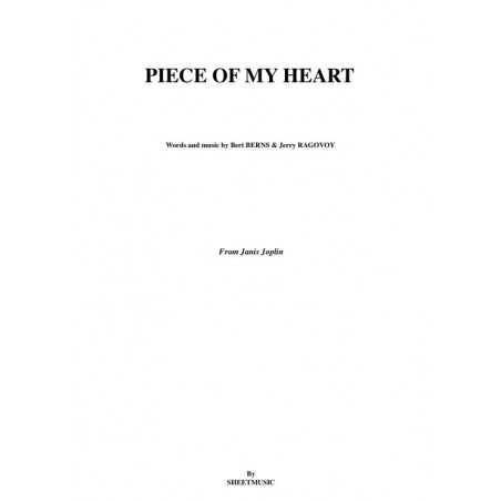 PIECE OF MY HEART