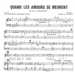 QUAND LES AMOURS SE MEURENT