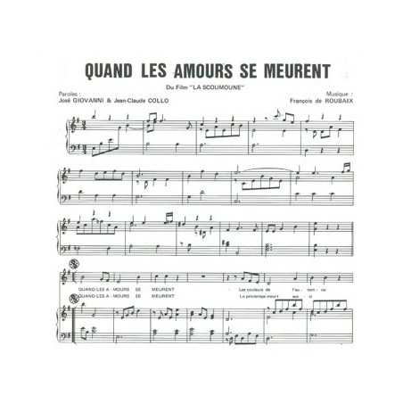 QUAND LES AMOURS SE MEURENT
