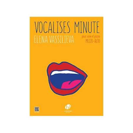 VOCALISES MINUTE (MEZZO-ALTO)