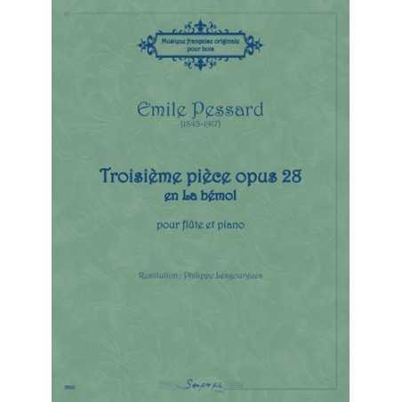 TROISIÈME PIÈCE OPUS 28 EN LA BÉMOL