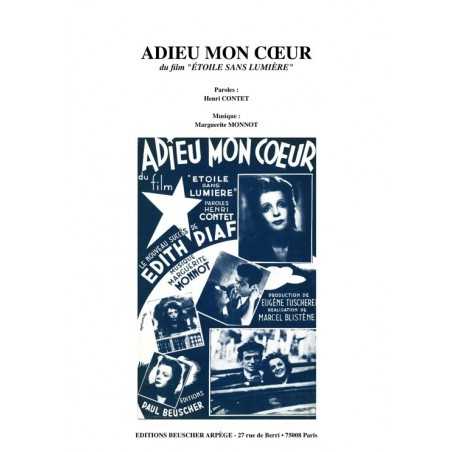 ADIEU MON CŒUR