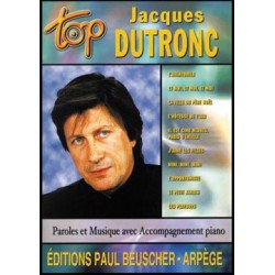 Songbook TOP JACQUES DUTRONC