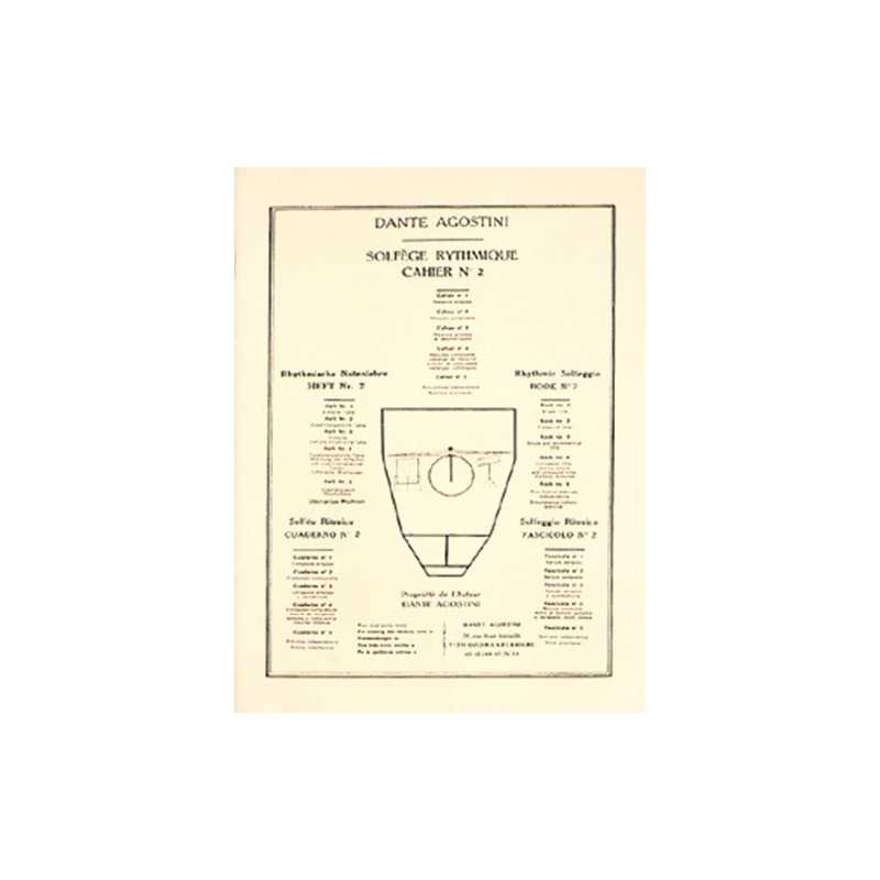 SOLFÈGE RYTHMIQUE CAHIER N°2