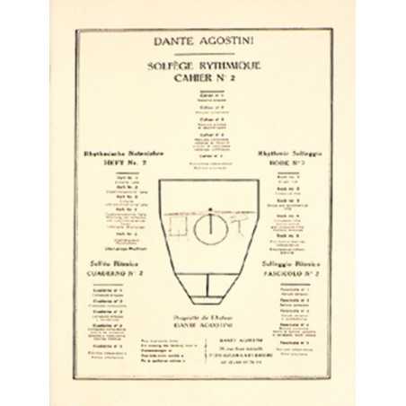 SOLFÈGE RYTHMIQUE CAHIER N°2