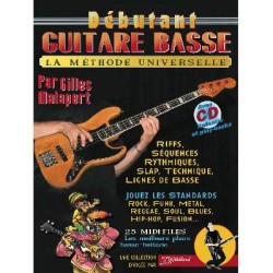 DÉBUTANT GUITARE BASSE (+CD)