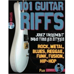 101 GUITAR RIFFS (+CD)