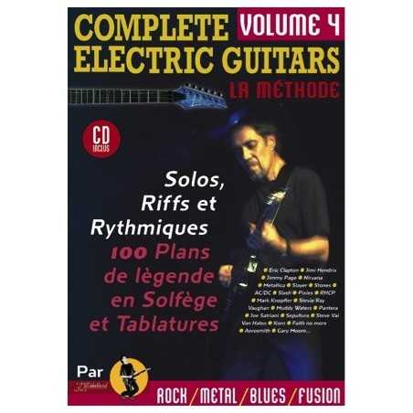 COMPLETE ELECTRIC GUITARS VOL.4 (+CD)