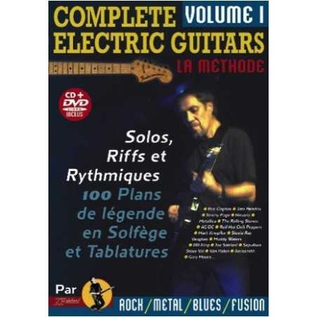 COMPLETE ELECTRIC GUITARS VOL.1 (+CD ET DVD)