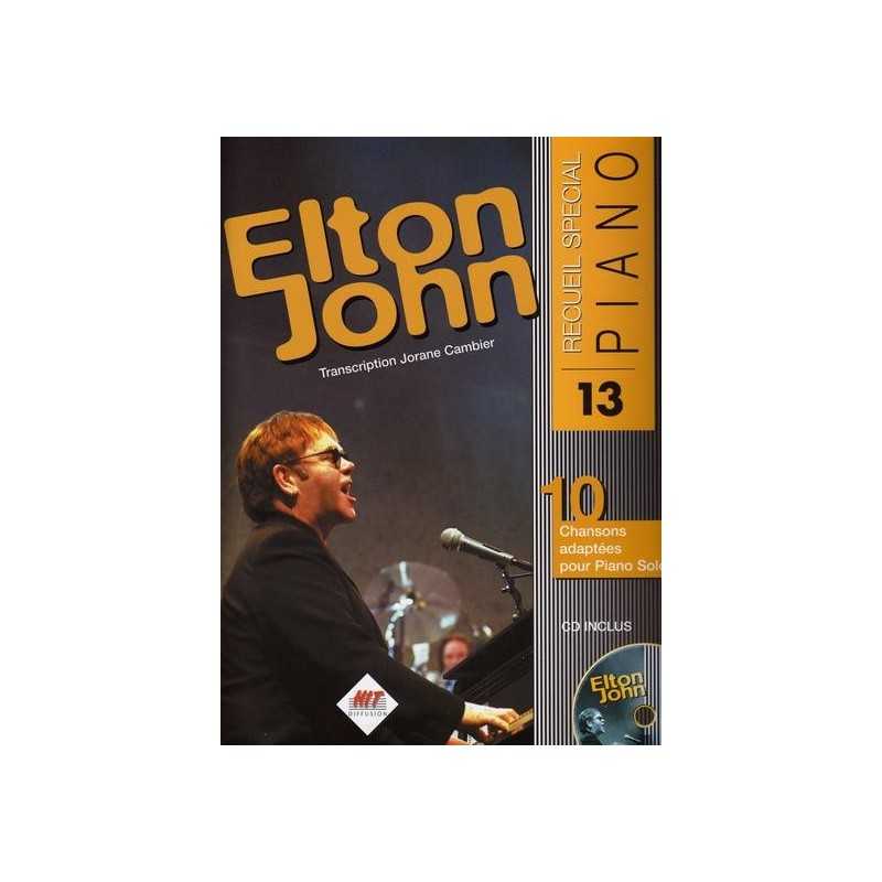 SPECIAL PIANO Nº13 ELTON JOHN (+ CD)