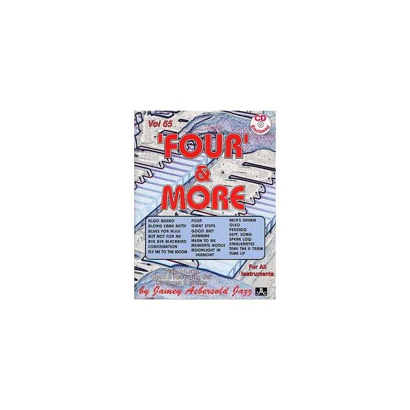 AEBERSOLD VOL.65 - FOUR AND MORE (+CD)
