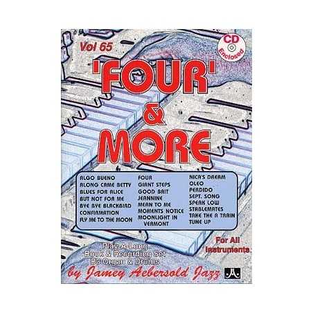 AEBERSOLD VOL.65 - FOUR AND MORE (+CD)