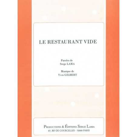 LE RESTAURANT VIDE
