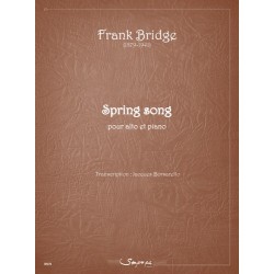 Partition SPRING SONG Frank Bridge