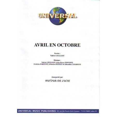 AVRIL EN OCTOBRE