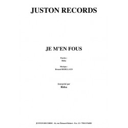 JE M’EN FOUS