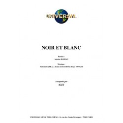 NOIR ET BLANC