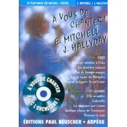 A VOUS DE CHANTER EDDY MITCHELL/JOHNNY HALLYDAY (+ CD)