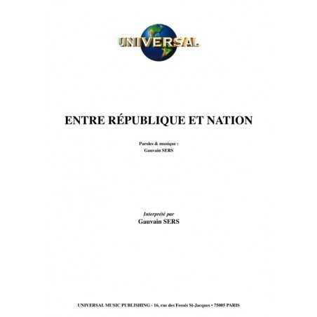 ENTRE RÉPUBLIQUE ET NATION