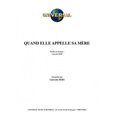QUAND ELLE APPELLE SA MÈRE