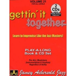 AEBERSOLD VOL.21 - GETTIN' IT TOGETHER (+CD)
