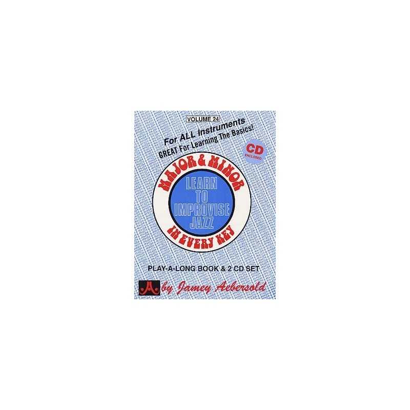 AEBERSOLD VOL.24 - MAJOR AND MINOR (+CD)