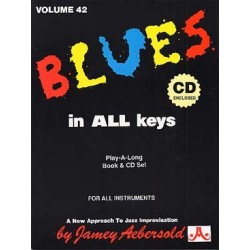 AEBERSOLD VOL.42 - BLUES IN ALL KEYS (+CD)