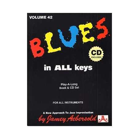 AEBERSOLD VOL.42 - BLUES IN ALL KEYS (+CD)