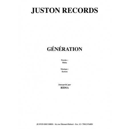 GÉNÉRATION