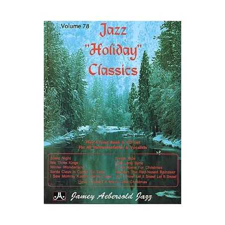 AEBERSOLD VOL.78 - JAZZ HOLIDAY CLASSICS (+CD)