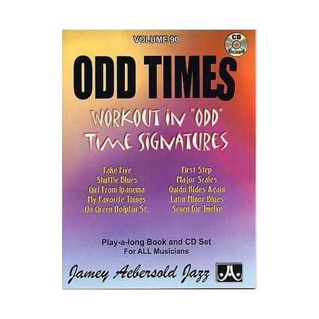 AEBERSOLD VOL.90 - ODD TIMES (+CD)