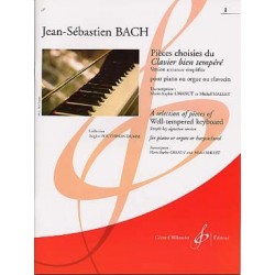 Pièces choisies du clavier bien tempéré (vol.1)